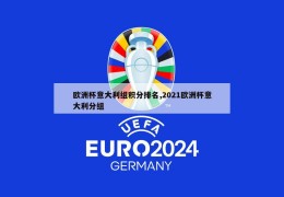 欧洲杯意大利组积分排名,2021欧洲杯意大利分组